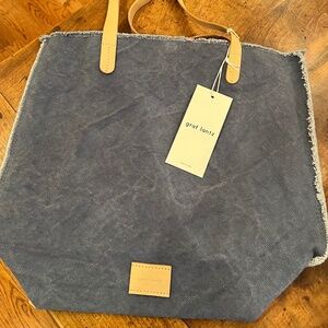 Graf Lantz Hana Canvas Tote - Horizon, NWT